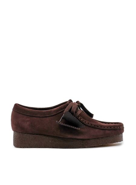 Clarks originals Dames veterschoenen bruin suede