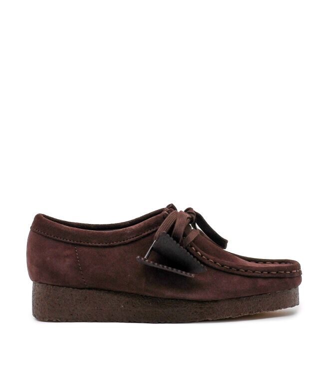 Clarks Originals Clarks Originals dames veterschoenen bruin suede Chocolate Suede Clarks Original Dames Lage Veterschoenen in Bruin online kopen