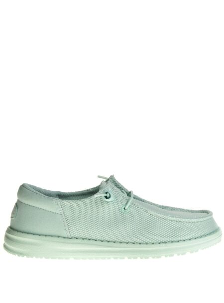 Hey dude Dames veterschoenen mint