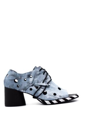 papucei Papucei High Heel Shoe Lace White for Women