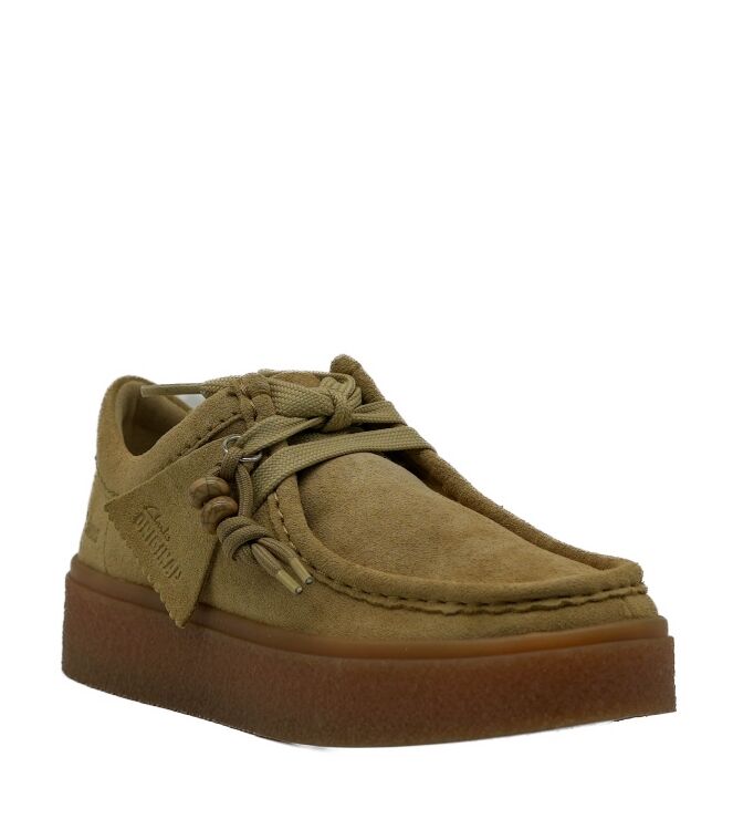 Clarks Originals Clarks Originals dames veterschoenen beige suede Maple Suede Clarks Originals dames veterschoenen beige suede 05 beige Direct leverbaar uit de webshop van www.taft.nl/