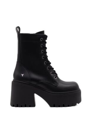 Windsor Smith dames veterschoen zwart