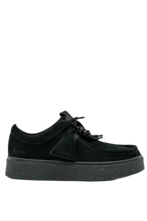 Clarks Originals dames veterschoenen zwart suede
