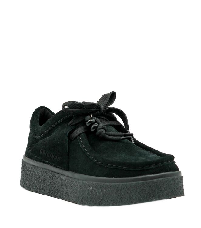 Clarks Originals Clarks Originals dames veterschoenen zwart suede Black Suede Clarks Originals dames veterschoenen zwart suede 12 zwart suede/nubuck Direct leverbaar uit de webshop van www.taft.nl/