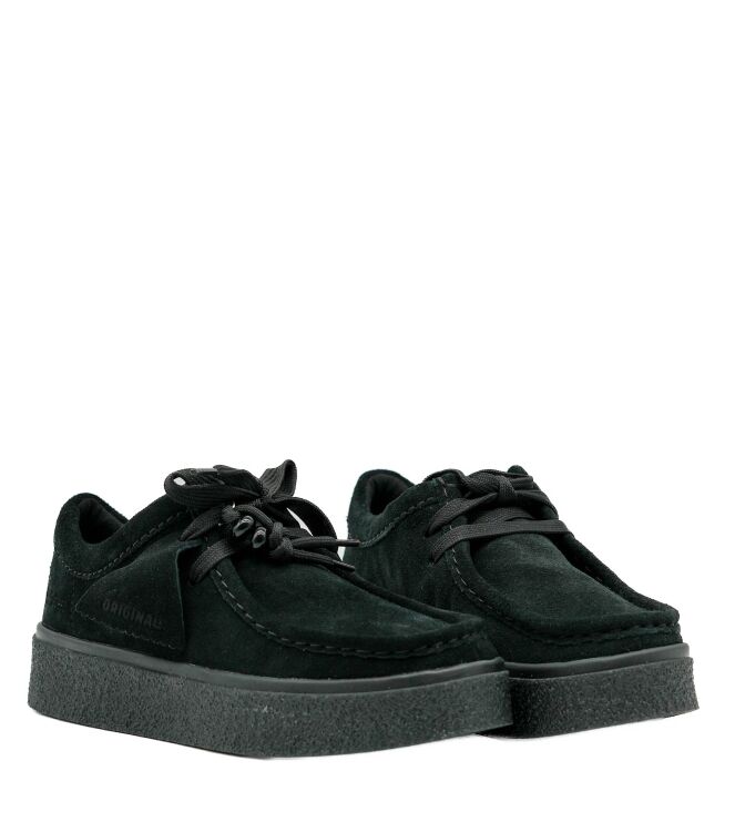 Clarks Originals Clarks Originals dames veterschoenen zwart suede Black Suede Clarks Originals dames veterschoenen zwart suede 12 zwart suede/nubuck Direct leverbaar uit de webshop van www.taft.nl/