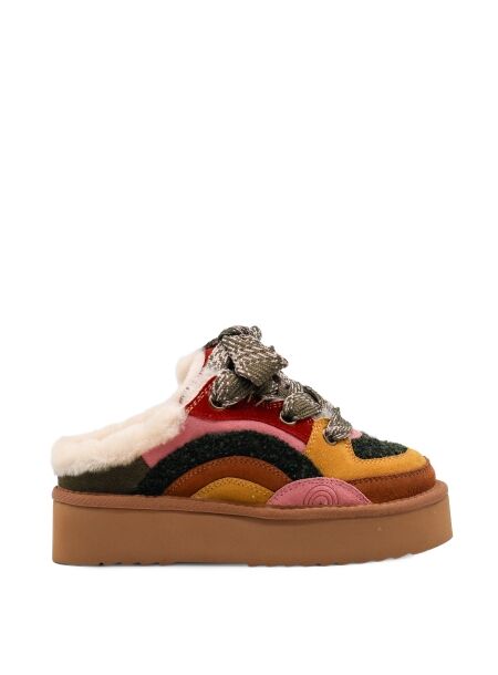 Miss olivia Dames veterschoenen divers multi