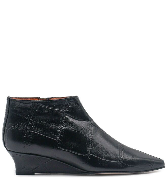 Angel Alarcon Angel Alarcon dames enkellaarsje zwart Big Negro Angel Alarcon Dames Enkellaarzen in Zwart online kopen