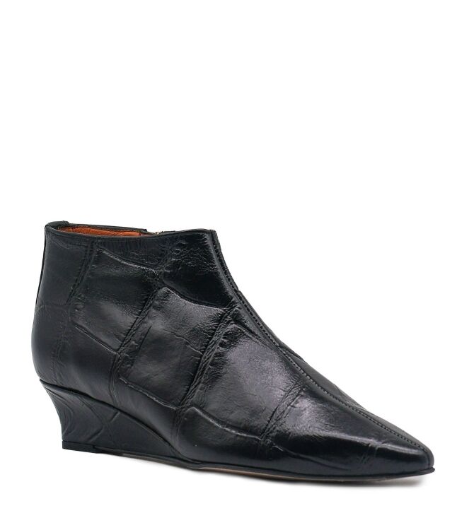 Angel Alarcon Angel Alarcon dames enkellaarsje zwart Big Negro Angel Alarcon Dames Enkellaarzen in Zwart online kopen