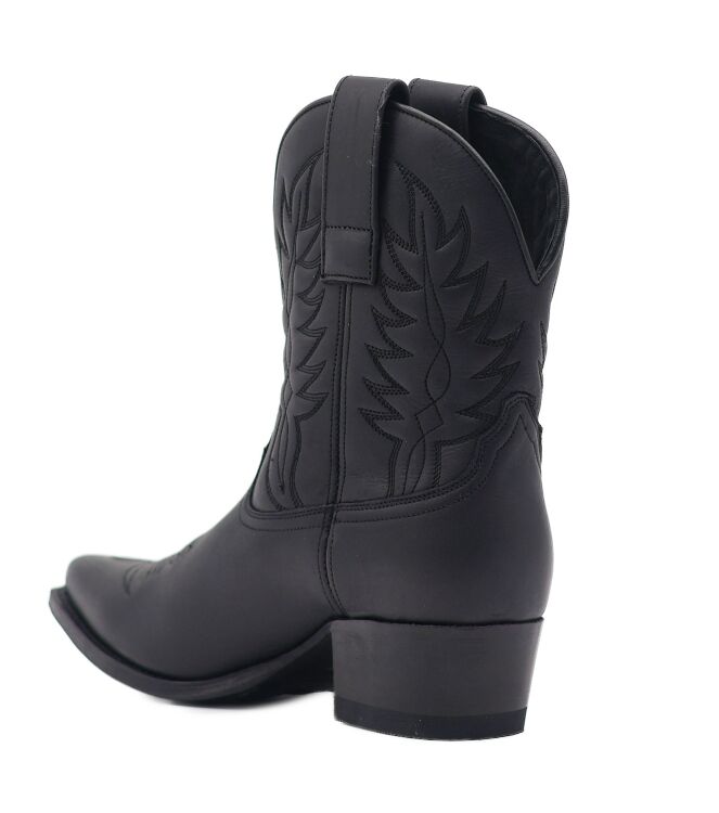 Sendra Dames Enkellaarzen in Zwart online kopen