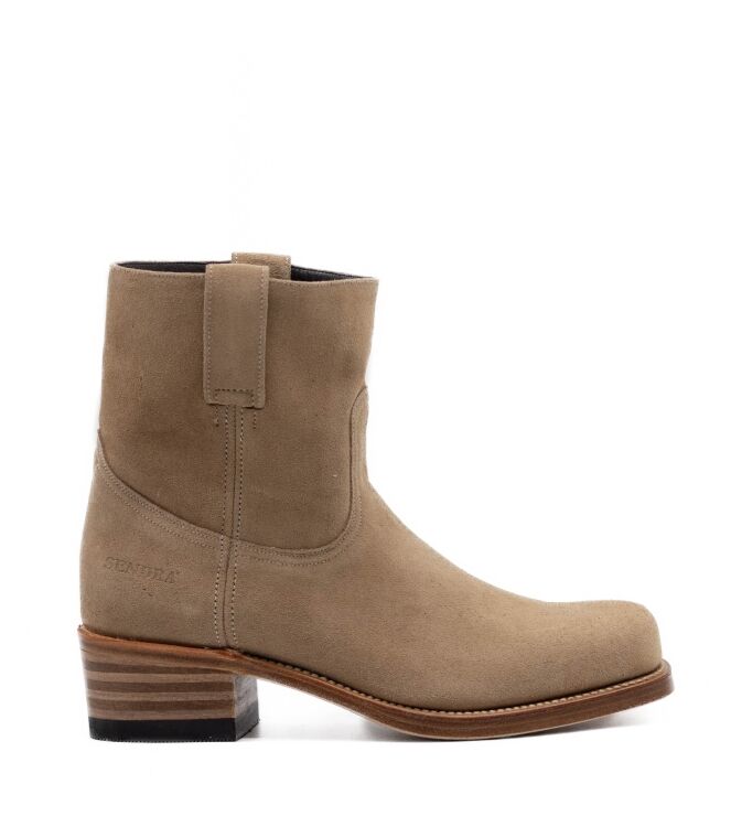 Sendra Dames Enkellaarzen in Naturel online kopen