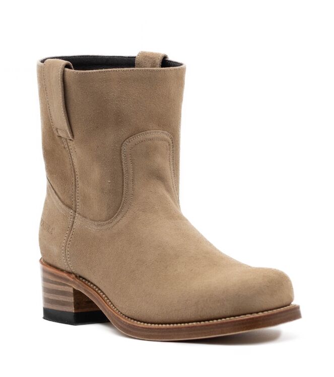Sendra Dames Enkellaarzen in Naturel online kopen