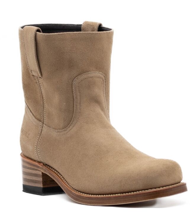 Sendra Dames Enkellaarzen in Naturel online kopen