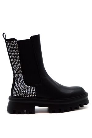 favela dames enkellaarsjes zwart