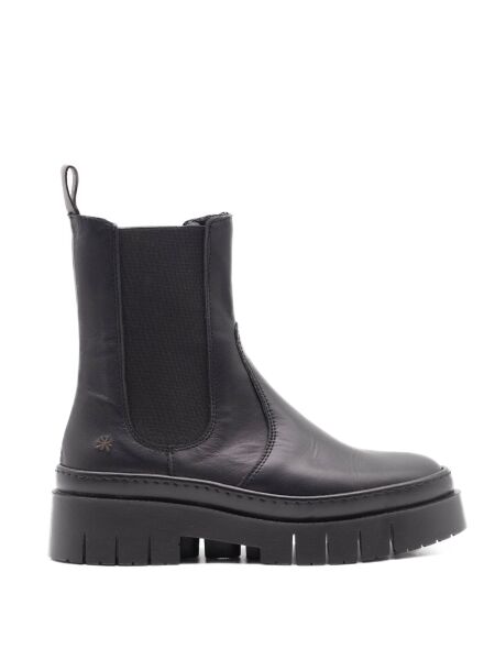 Art Dames enkellaarsjes zwart