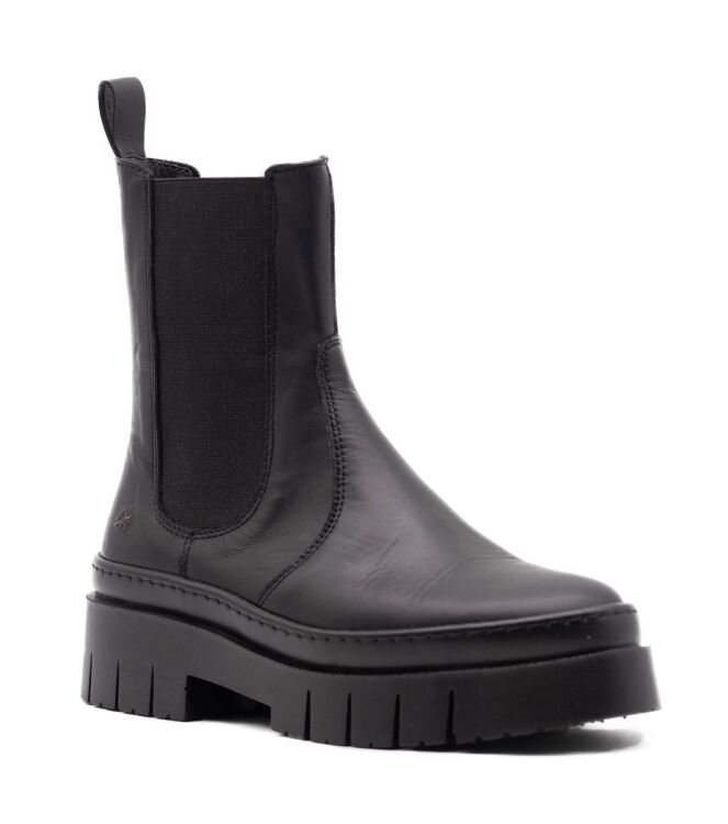 Art Art dames enkellaarsjes zwart Nappa Black - Black Sole Art Dames enkellaarsjes in Zwart online kopen