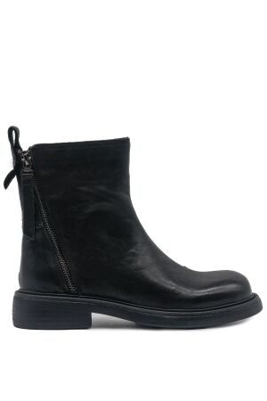 all black dames enkellaarsjes zwart