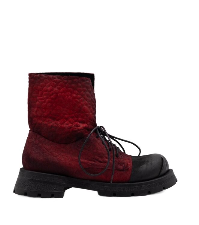 papucei papucei dames enkellaars rubberzool rood Red papucei Dames Enkellaars Rubberzool Rood