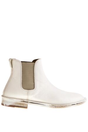 moma Moma Chelsea Boots White for Women 