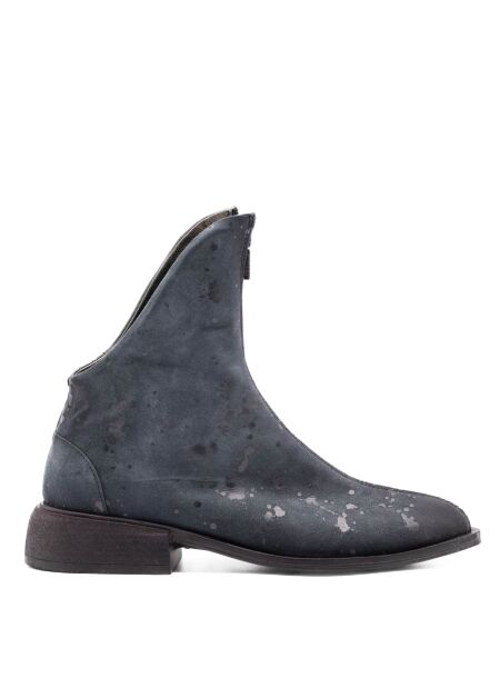 Papucei Dames enkellaarsjes blauw