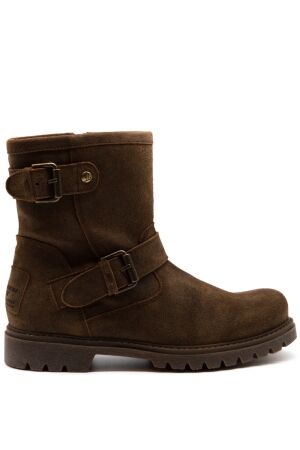 panama jack dames enkellaarsjes bruin