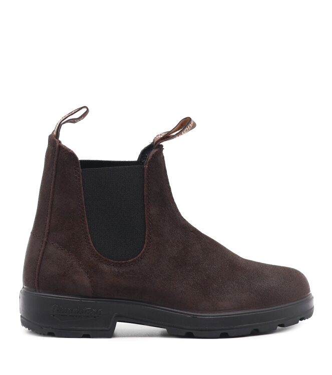 blundstone blundstone dames chelseaboots donker bruin Dark Brown Waxed Suede blundstone Dames Chelseaboots Donker Bruin