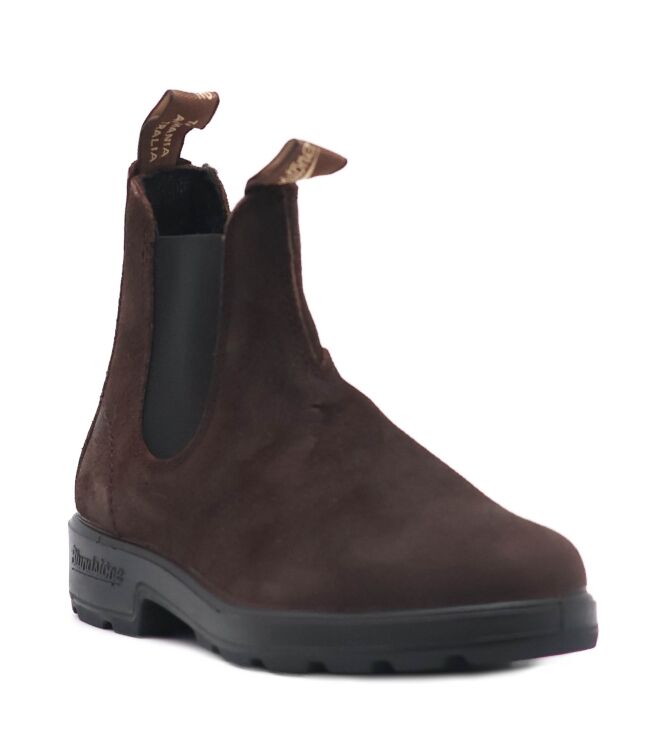 blundstone blundstone dames chelseaboots donker bruin Dark Brown Waxed Suede blundstone Dames Chelseaboots Donker Bruin