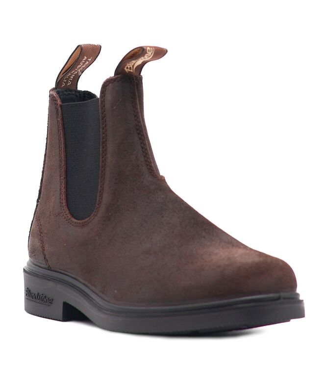 Blundstone Blundstone dames chelsea boots bruin Waxed Suede Dark Brown Blundstone Dames enkellaarsjes in Bruin online kopen