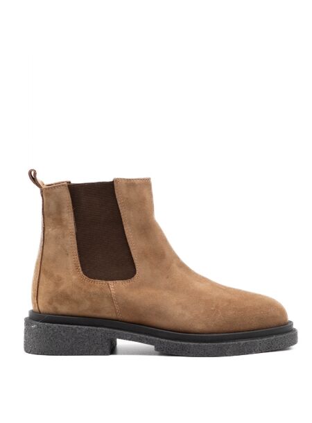 Melik Dames chelseaboots naturel suede