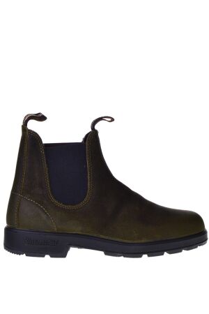 Blundstone  dames chelsea boots groen suede
