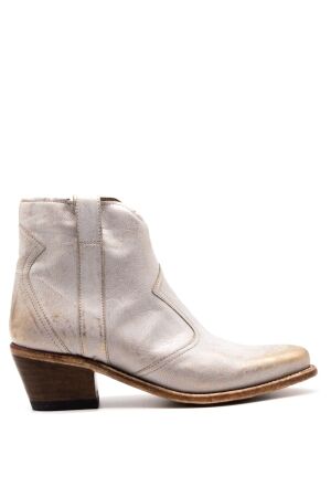 Cordwainer dames enkellaarsjes goud
