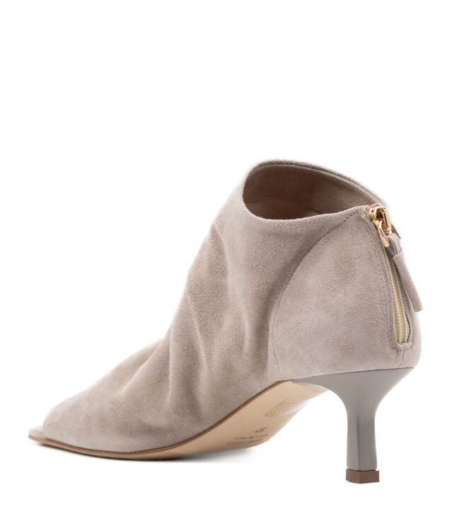 Julie Dee Julie Dee dames enkellaarzen beige Camoscio Sabbina 1451 Julie Dee Dames Enkellaarzen Beige 05 beige