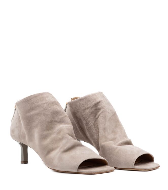 Julie Dee Julie Dee dames enkellaarzen beige Camoscio Sabbina 1451 Julie Dee Dames Enkellaarzen Beige 05 beige