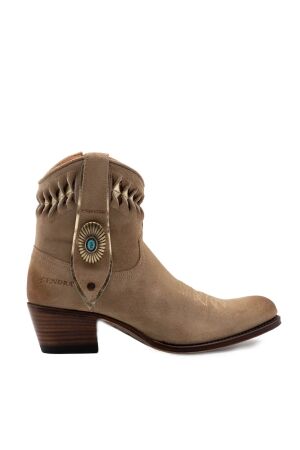 sendra boots dames westernboots beige