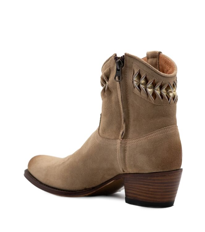 Sendra Boots Sendra Boots dames westernboots beige Serr Firence Bamby Us Marr Sendra Dames Enkellaarzen in Beige online kopen