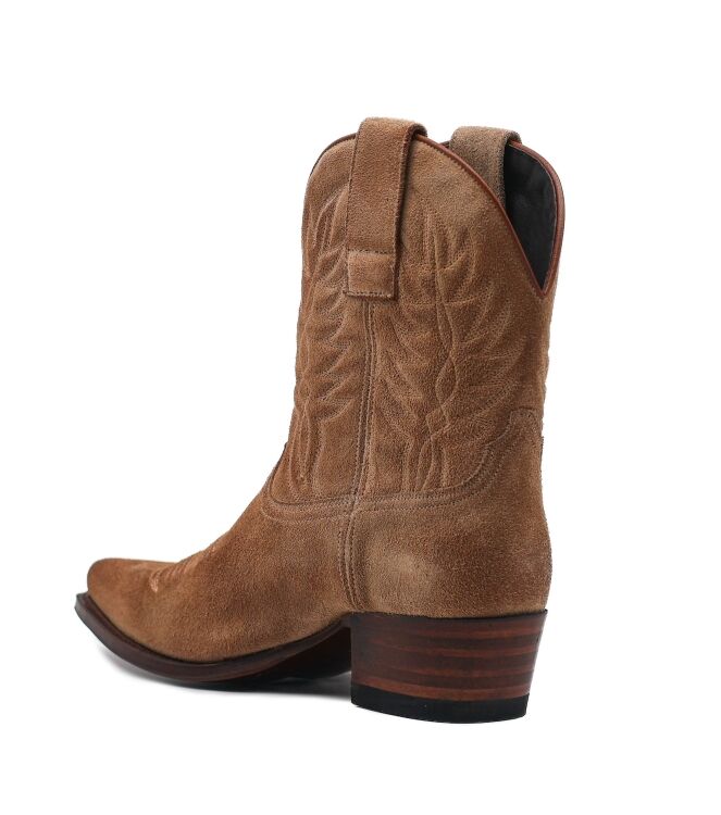 Sendra Dames Enkellaarzen in Beige online kopen