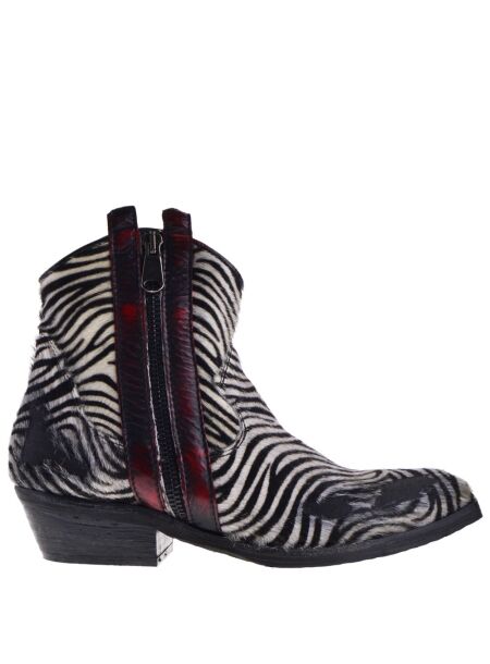 Metisse Dames enkellaarsjes zeebra