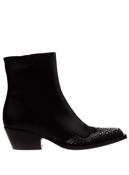 Fruit Fruit Ankle Boots Black for Women