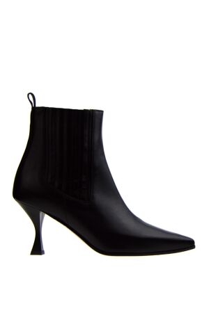 the seller dames enkellaarsjes zwart