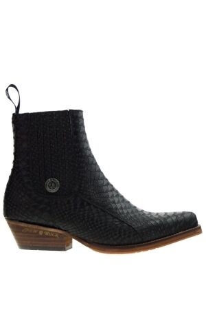 new rock New Rock Ankle Boots Black for Women