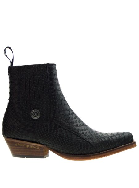New rock New Rock Ankle Boots Black for Women