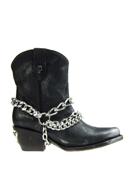New rock New Rock Ankle Boots Black for Women