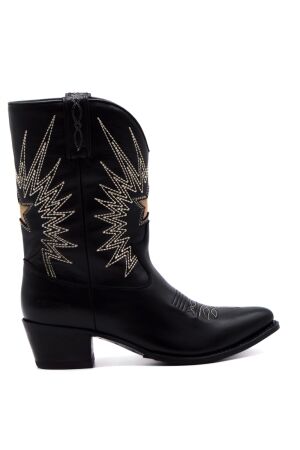 Sendra Boots dames cowboylaarzen zwart