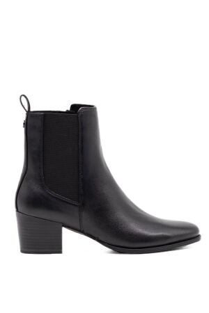 caprice dames enkellaarsjes zwart