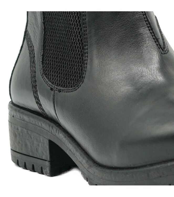 Lazamani Lazamani dames enkellaarsjes zwart Black Lazamani Dames Enkellaarsjes Zwart