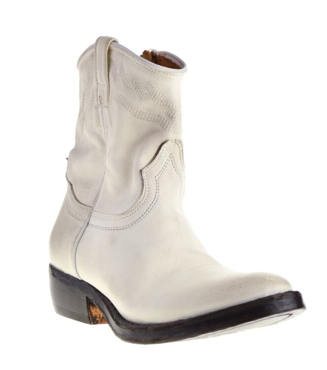 Catarina Martins Catarina Martins dames enkellaars wit Off White Catarina Martins Normad Dames Enkellaarsjes in Wit online kopen