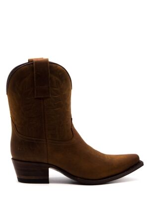 sendra boots dames westernboots cognac