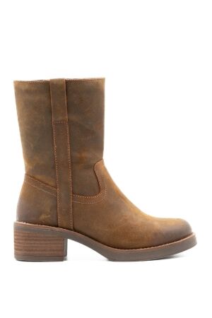 poelman dames laarsjes gevoerd caramel
