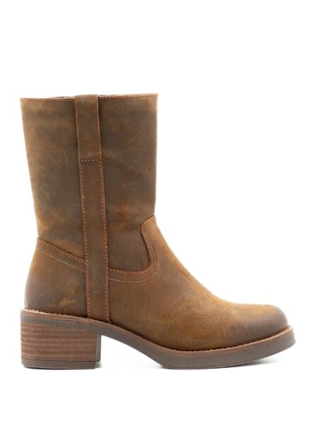 Poelman Dames laarsjes gevoerd caramel