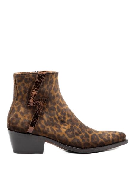 Jo ghost Dames enkellaarsjes leopard