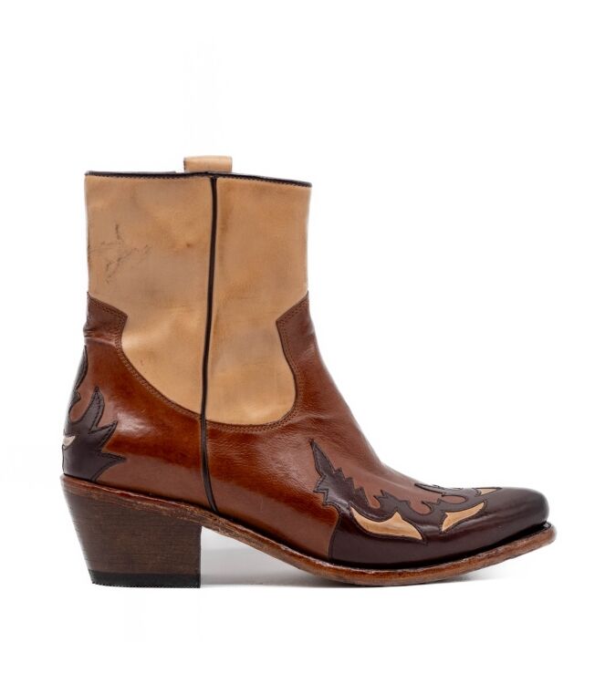 cordwainer cordwainer dames enkellaars bruin Spoletto Washed cordwainer Dames Enkellaars Bruin